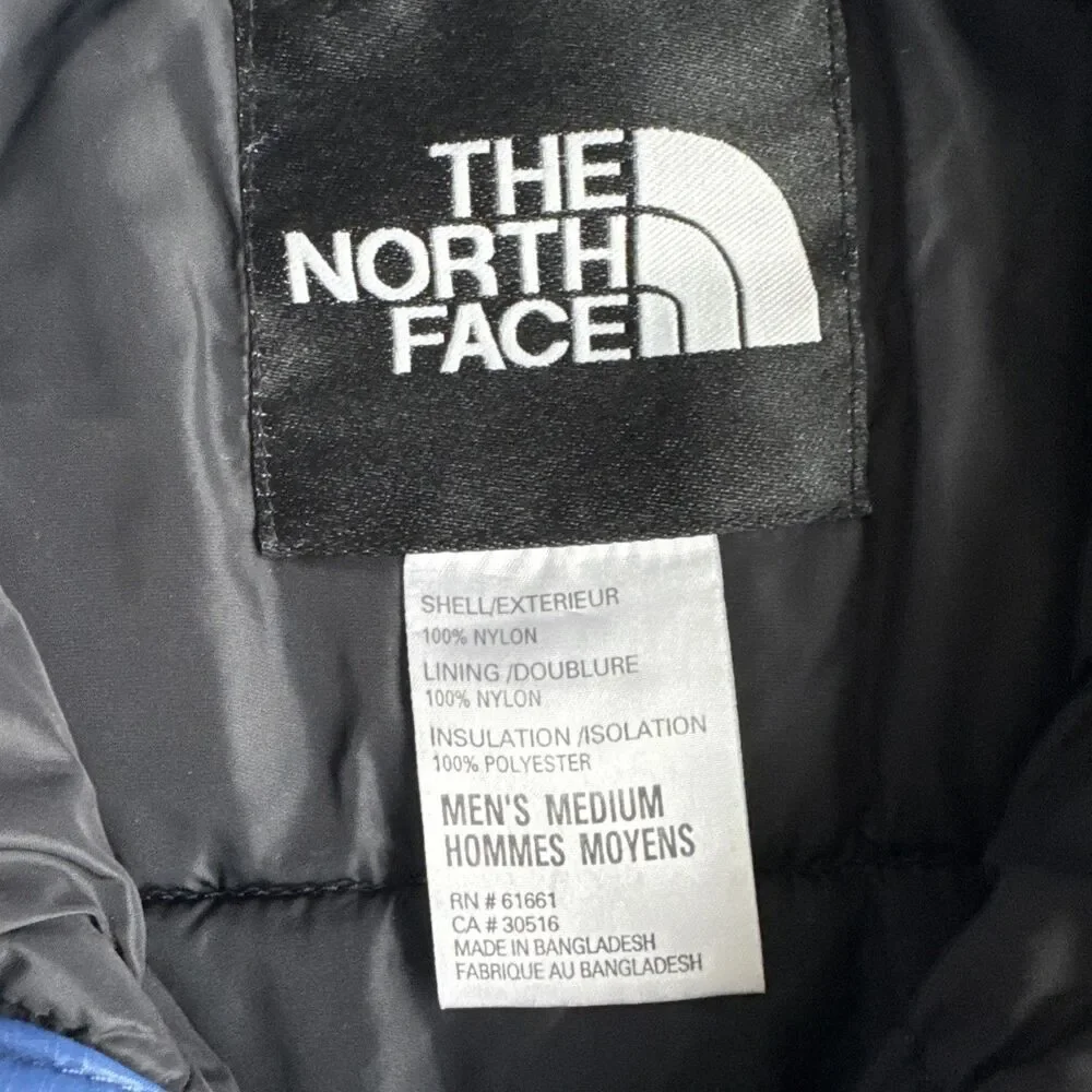 Vintage 90'S The North Face Men's Large Padded Puffer Jacket (Size M)